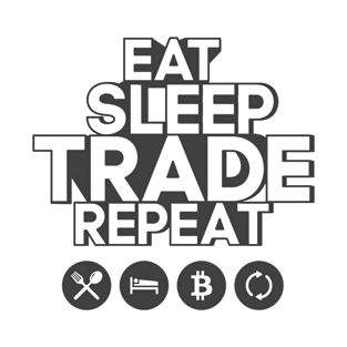 EAT SLEEP TRADE REPEAT - Ethereum Shirt and Hoodie T-Shirt