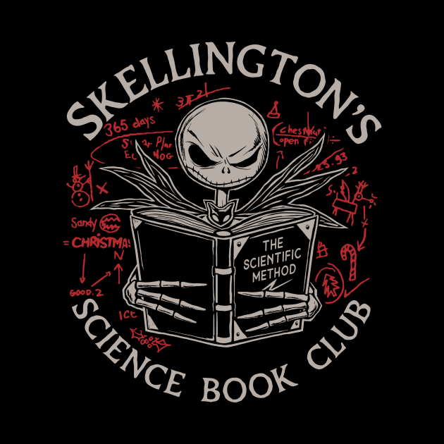 Skellington's Science Book Club by DeepFriedArt