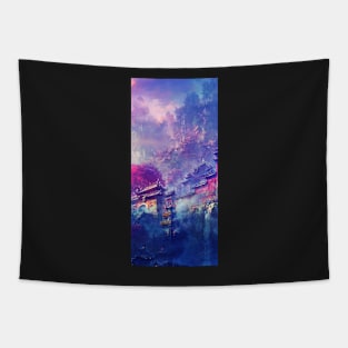 JAPANESE FANTASY Tapestry