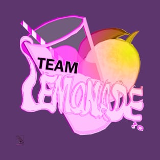 Team Lemonade - ALT colours - Yellow and Pink T-Shirt