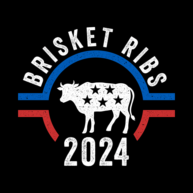 Brisket Ribs 2024 Funny BBQ by MakgaArt