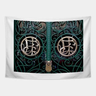 iron beauty Tapestry