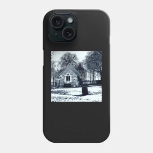 St Margaret of Antioch in the snow Phone Case