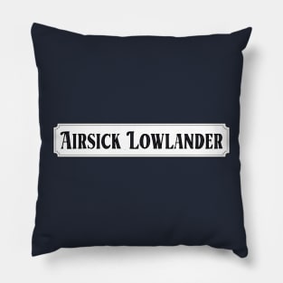 Airsick Lowlander Pillow