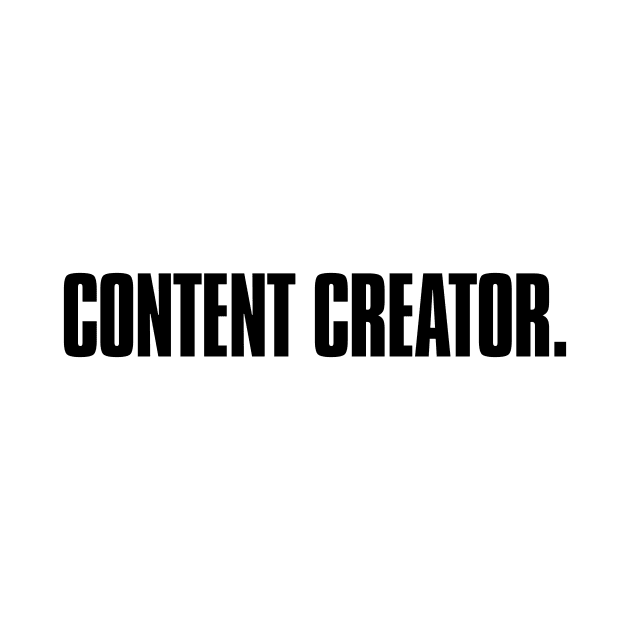 Content Creator by JigglePeek