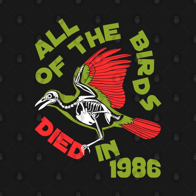 All of The Birds Died in 1986 The Birds Work For The Bourgeoisie Funny Meme by Sofiia Golovina