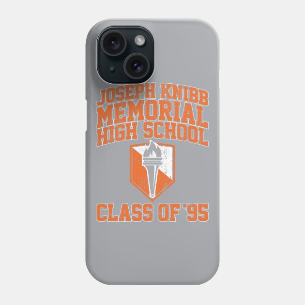 Joseph Knibb Memorial High School Class of 95 (Variant) Phone Case by huckblade