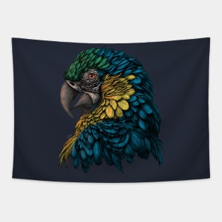 Blue and Gold Macaw Tapestry