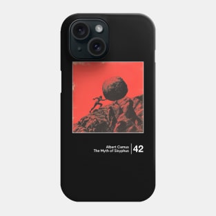 The Myth of Sisyphus - Minimal Style Graphic Artwork Phone Case