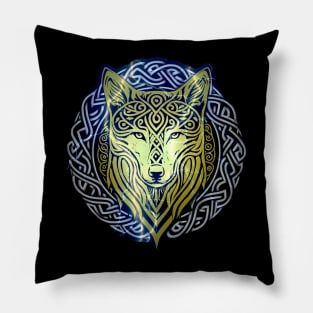 Celtic Wolf Pillow