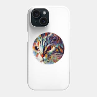 Cheerful floppy cat Phone Case