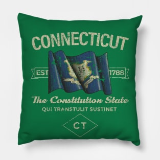 Connecticut 1788 Pillow