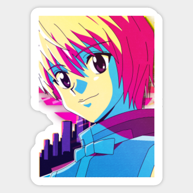 kurapika kurapika sticker teepublic