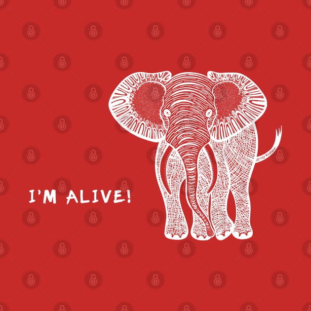 Elephant - I'm Alive! by Green Paladin