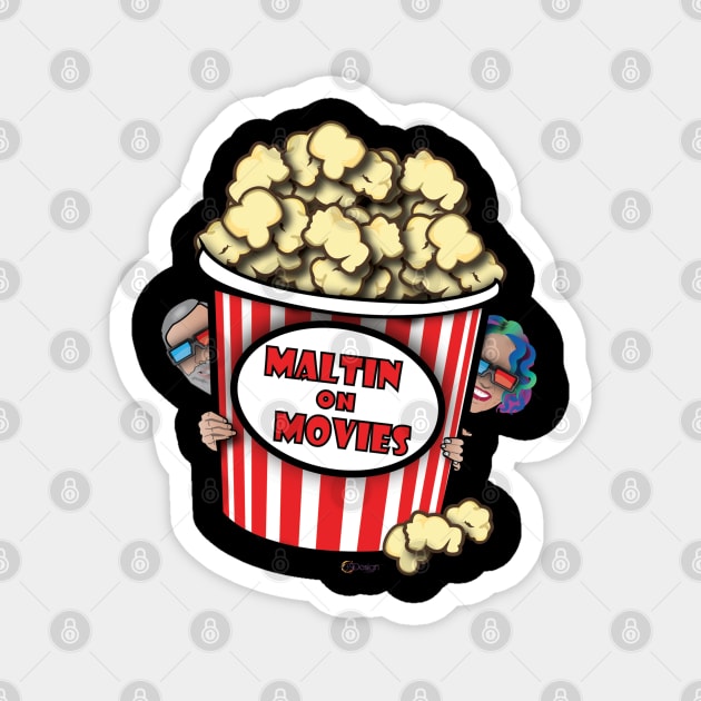 Popping Maltins! Magnet by Maltin On Movies 