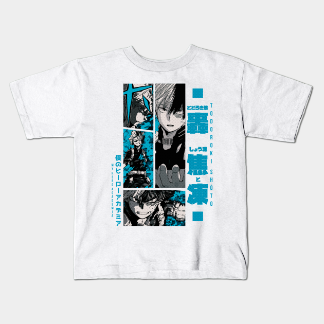 Todoroki My Hero Academia Manga Panel Design V2 White Todoroki Kids T Shirt Teepublic Todoroki My Hero Academia Manga Panel Design V2 White Todoroki Kids T Shirt Teepublic