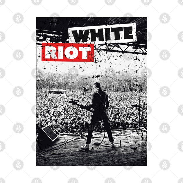 the clash white riot by Vigilantfur