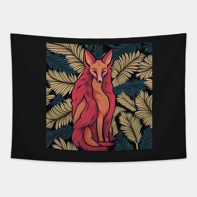 Fox Tapestry by sinemfiit