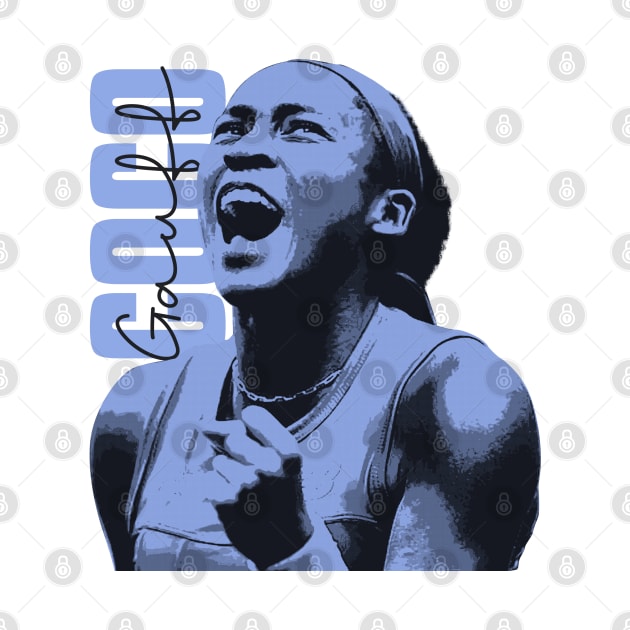 Coco Gauff by graphictone