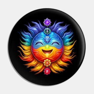 Chakra Emoji Pin