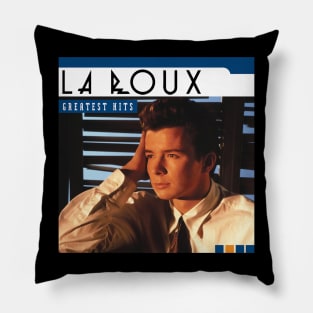 Rick Astley -  Laroux meme - Album cover Pillow