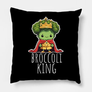 Broccoli King Cute Pillow