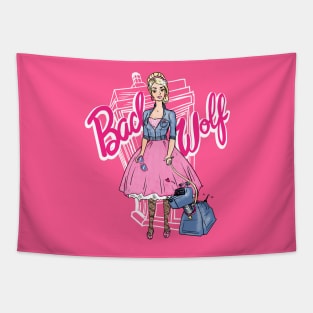 Bad Wolf Barbie Tapestry