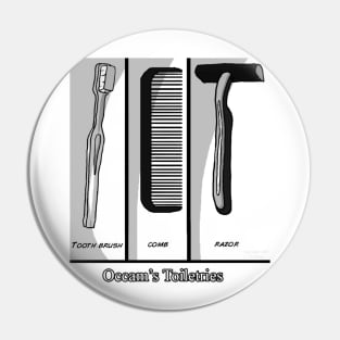 Occam's Toiletries Pin