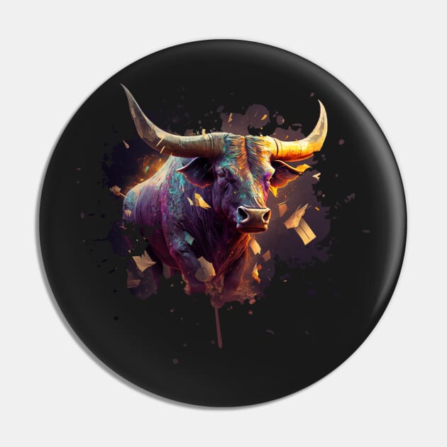 Bull Splash Pin by DreadX3