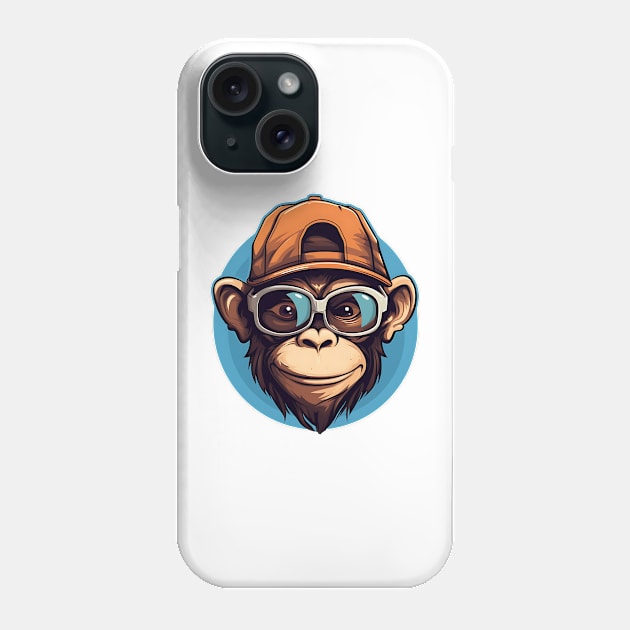 Keep calm and swing on like a monkey Phone Case by Printashopus