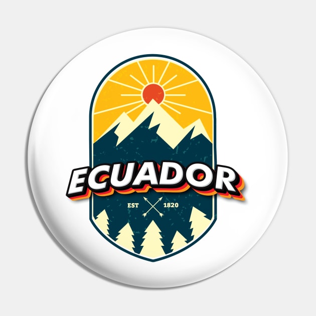 Ecuador Pin by laverdeden