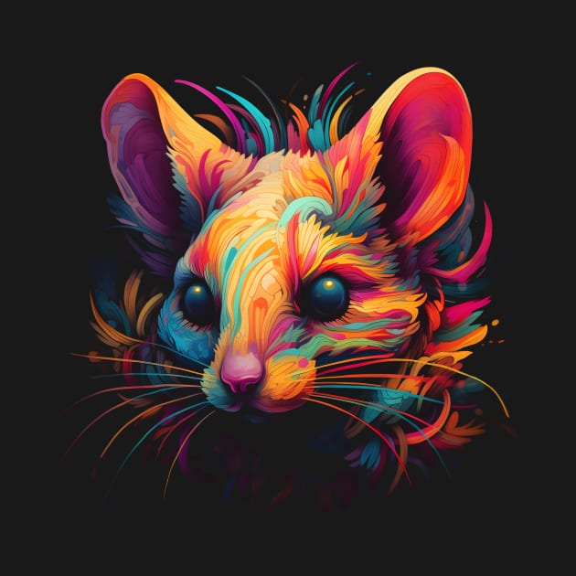 Neon Rodent #8 by Everythingiscute