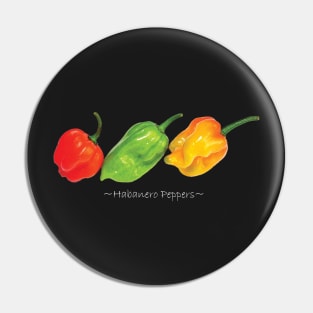 Hanbanero Peppers Pin