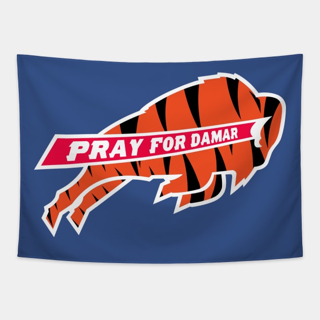 Pray for Damar Tapestry by It'sTeeTime