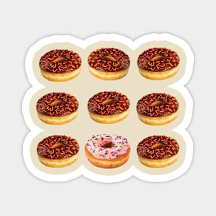 Donuts differant Magnet