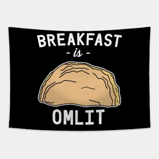 Breakfast is Omlit Tapestry