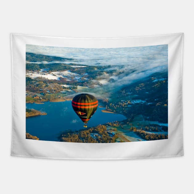 Hot Air Balloon Tapestry by FotoJarmo