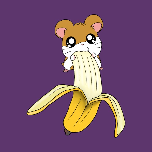 Tiny Hamster, Big Banana by JasonLloyd