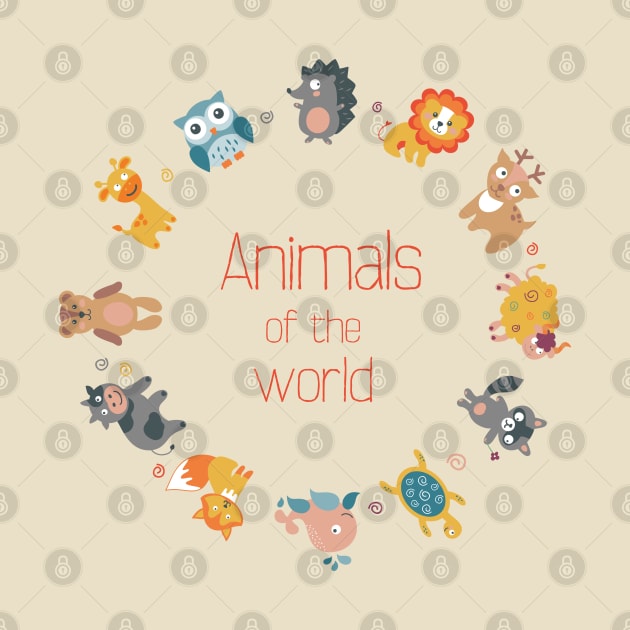 Animals of the world by TomCage