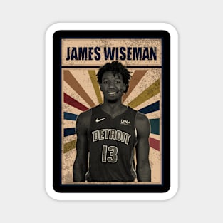 Detroit Pistons James Wiseman Magnet