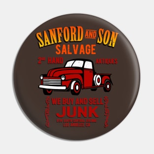 Sanford and Son Salvage (Color) Pin