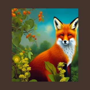 Fox in the Meadow T-Shirt