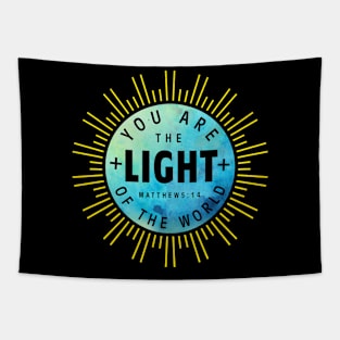 You Are The Light Christian Design Gifts Tapestry