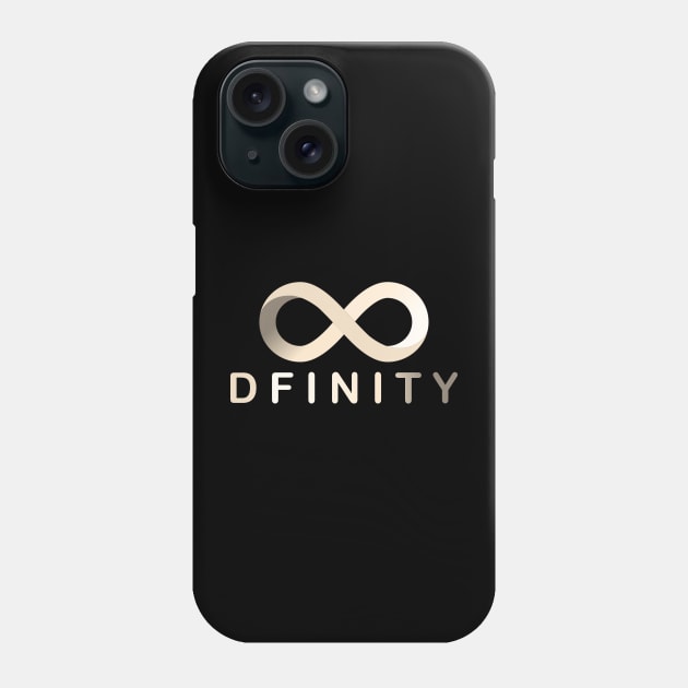 DFINITY golden logo Phone Case by Fanbros_art