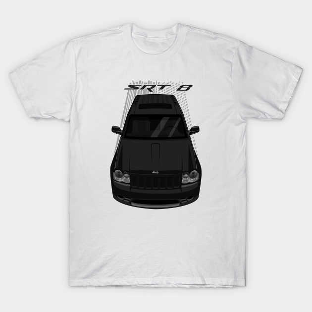 Jeep Grand Cherokee SRT 8 2006 - 2010 - Black - Jeep Srt8 - T-Shirt ...