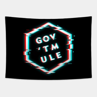 GOV'T MULE POLYGON GLITCH Tapestry