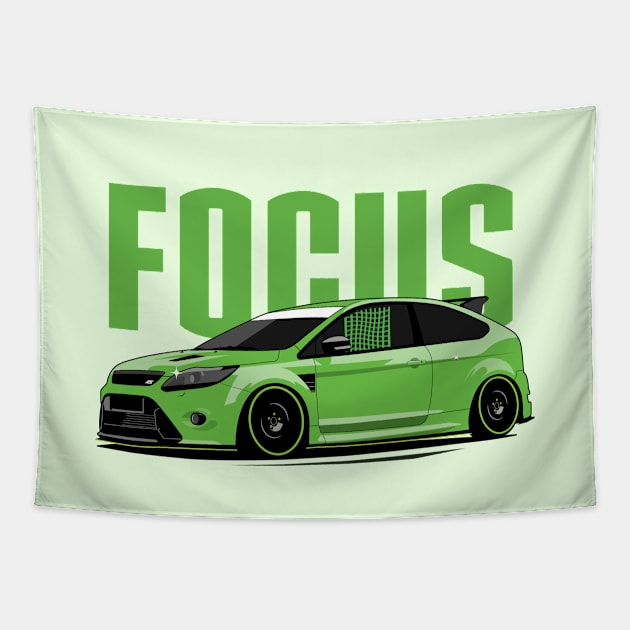 Focus RS Hothatch Tapestry by shketdesign
