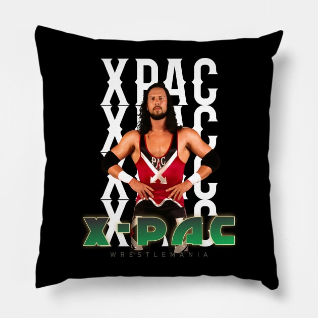 Wrestle Star x pac Pillow by cokistick