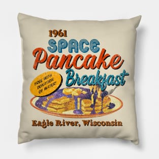 1961 Space Pancake Breakfast Pillow