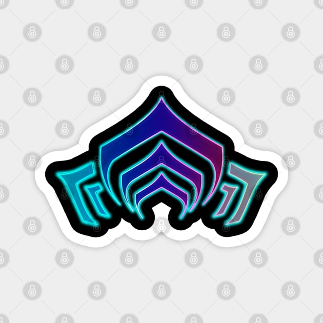 Warframe Logo Magnet by Waldesign